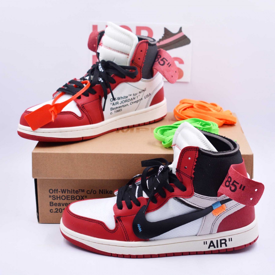 off white white jordan 1